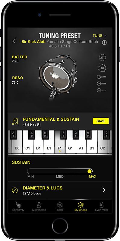 idrumtech drum tuner android
